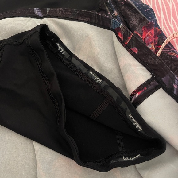 Lululemon Pace Rival Mid-Rise Skirt *Long Size 6 Veiled Floral Black Multi - Picture 9 of 11